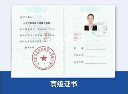 人工智能應用工程師（高級）：